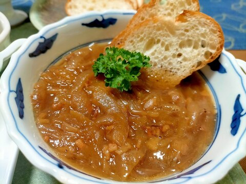 ■玉ねぎ3個でオニオンスープと玉ねぎカレー